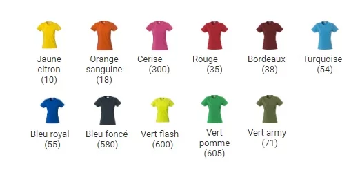 T-Shirt Basic Femme Col Rond – Image 4