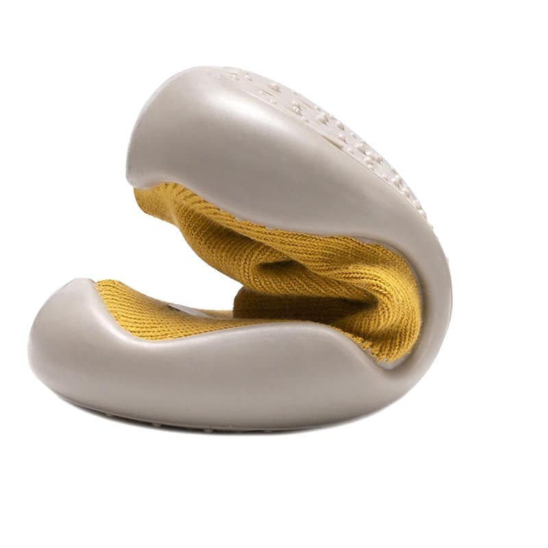 Chaussons chaussettes avec semelle en caoutchouc – Image 6