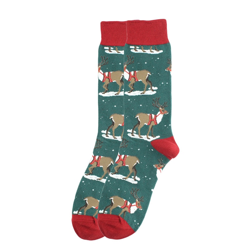 Chaussettes rigolotes en coton peigné de haute qualité – Image 4