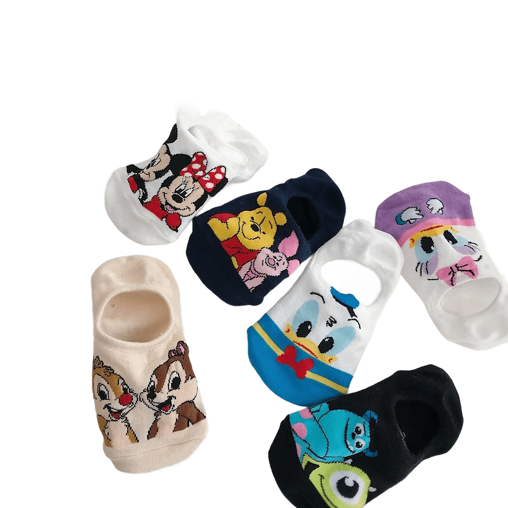 Chaussettes à motif dessins animés – Image 5