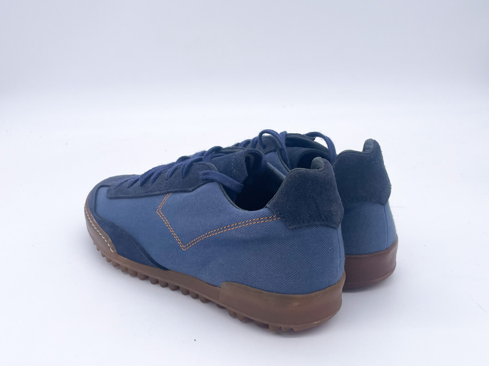 Fin de série – Basket Toile Bleu Marine : modèle « CORNER » taille 36 & 37 – Image 5