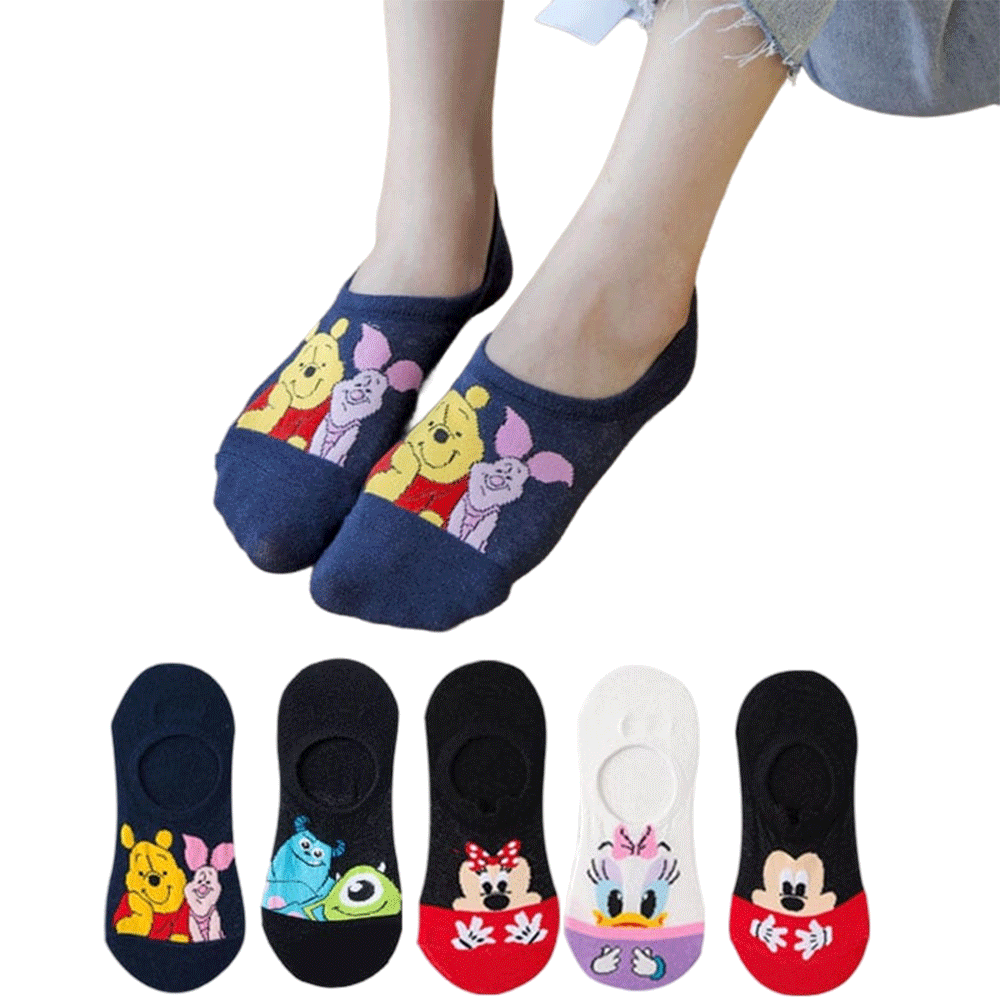 Chaussettes à motif dessins animés – Image 3