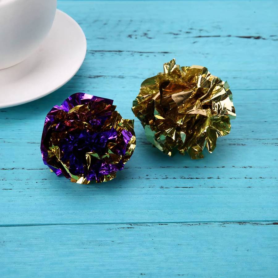 Boules multicolores pour chat – Image 4