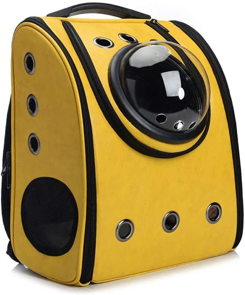 Sac à dos de transport avec capsule spatiale pour chat – Image 5